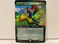 1x NM Foil Extended Art Bartz and boko MTG Magic The Gathering - Image 1