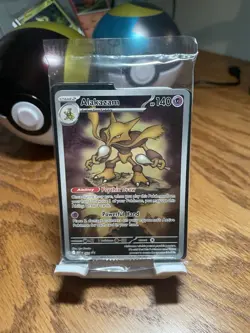 Alakazam 009- Mega Evolutions SEALED Promo Pokemon Card Sealed - Near Mint - Image 1