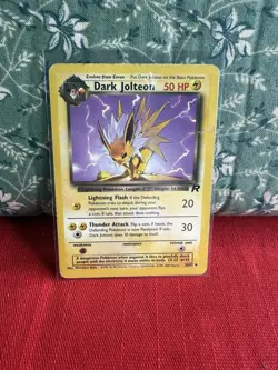 Pokemon TCG Team Rocket #38/82 Dark Jolteon DMG - Image 1