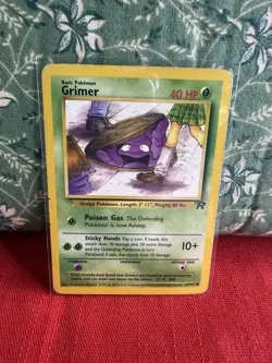 Pokemon TCG - Grimer 57/82 Team Rocket Regular Unlimited - MP - Image 1