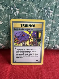 Nightly Garbage Run 77/82 Uncommon Pokemon Team Rocket WOTC LP - Image 1