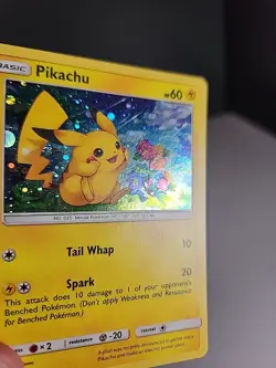 Pikachu SM86 Pokemon Sun Moon Promo Holo - Image 3