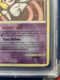 Pokemon Jirachi 11/95 Holo Call of Legends PSA 9 Mint - Image 5
