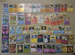 Big Lot Pokemon Cards Graded Slab Packs Singles Holo Rare Full Art Japan English - Image 1