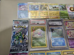 Big Lot Pokemon Cards Graded Slab Packs Singles Holo Rare Full Art Japan English - Image 4