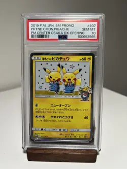 Pretend Comedian Pikachu #407/SM-P Pokemon Japanese Promo PSA 10 - Image 1