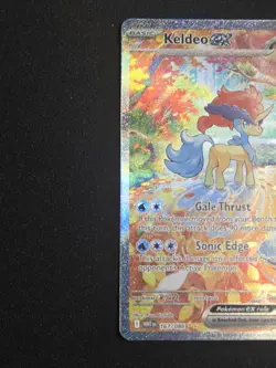 Pokemon Keldeo ex 167/086 SV White Flare - Special Illustration Rare MINT - Image 2