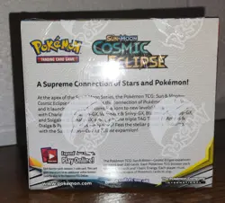 Pokemon Sun & Moon Cosmic Eclipse Booster Box SEALED - Image 2