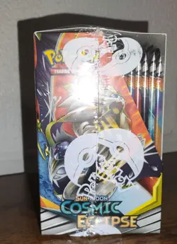 Pokemon Sun & Moon Cosmic Eclipse Booster Box SEALED - Image 3