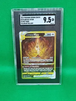 Pokemon 2023 Crown Zenith Arceus Vstar Gold Secret Rare #GG70/GG70 SGC 9.5 MT - Image 1