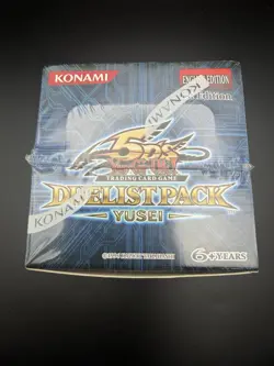 Yu-Gi-Oh Duelist Pack Yusei Fudo 1st Edition Booster Box Factory Sealed 2009 - Image 5