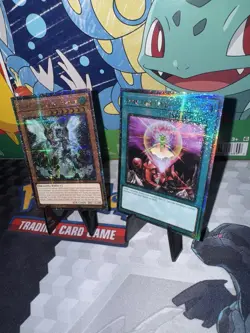 Yugioh 25th Stamp QCSR Tempest Dragon Ruler & One For One 1st Ed. Bonanza NM - Image 3