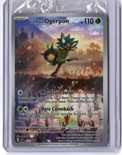 Teal Mask Ogerpon - 123 Promo Holo NM Pokemon Sealed Promo Cards - Image 1