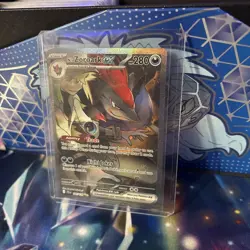 Pokemon TCG N's Zoroark EX Holo Card 185/159 Sv09: Journey Together Near Mint - Image 1