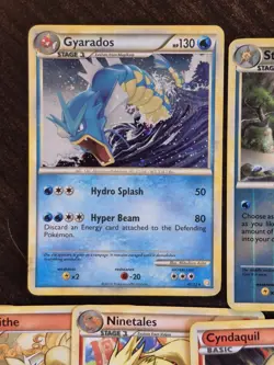 Pokemon Card Lot Heart Gold Soul Silver With Other Year 2010 Set. Holo Gyarados - Image 2
