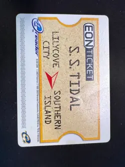 Pokemon Eon Ticket Promo e-Reader Card Ruby & Sapphire Med/Light Play - Image 2