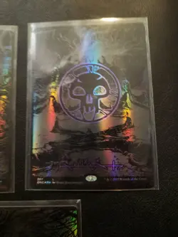 MTG Phyrexian All Will Be One - Full Art (Oil Slick Raised Foil) Set Of 5 Cards - Image 5