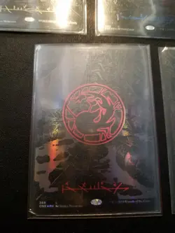 MTG Phyrexian All Will Be One - Full Art (Oil Slick Raised Foil) Set Of 5 Cards - Image 5