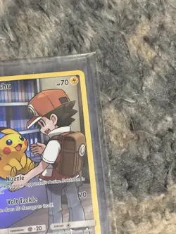 Pokemon TCG Pikachu Card #241/236 Cosmic Eclipse Secret Rare - Image 4