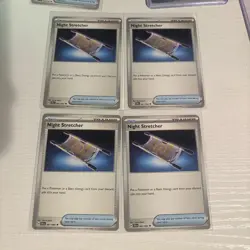 4x Night Stretcher Playset - 061/064 - Shrouded Fable - Pokemon TCG Cards - Image 1