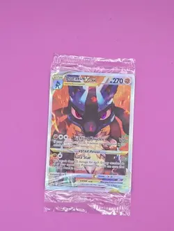 Pokemon TCG Sword & Shield Lucario VSTAR Sealed Black Star Promo Card SWSH291 - Image 1