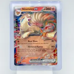 2023 Pokemon SV 151 MEW EN Ninetales ex #038/165 - Mint TCG Card Full Art Holo - Image 3