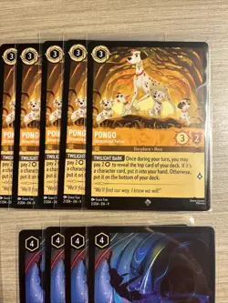 Fabled Lorcana Super Rare Lot Of 144 Cards Includes 4 Complete Sets Super Rare - Image 4