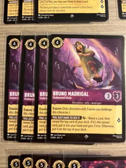 Fabled Lorcana Super Rare Lot Of 144 Cards Includes 4 Complete Sets Super Rare - Image 5