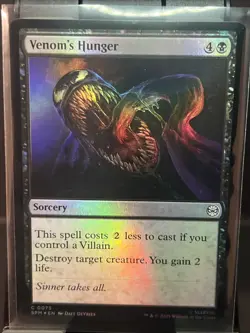 Venom's Hunger Marvel's Spider-Man Foil - Image 1