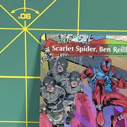 MTG Scarlet Spider, Ben Reilly Borderless Foil Marvel's Spider-Man 214 NM - Image 3