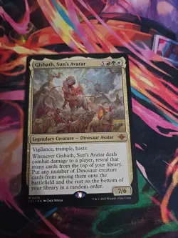 Gishath, Sun's Avatar The Lost Caverns of Ixalan Regular - Image 1
