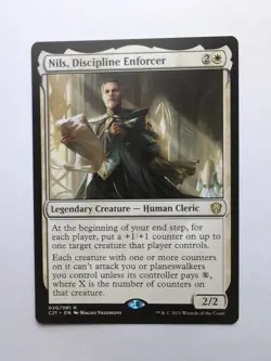 MTG Nils, Discipline Enforcer (C21) Commander 2021 Regular Rare 020/081 - Image 1