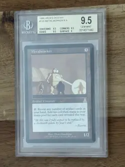 Metalworker - MTG - Urza's Destiny - **BGS 9.5 GEM MINT** - Image 1