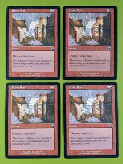 Stone Rain x4 Mercadian Masques 4x Magic the Gathering MTG - Image 1