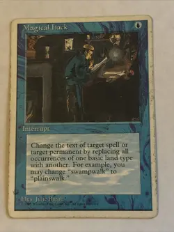 Magical Hack X1 4th Edition Played Condition See Pics Front Back - Image 1