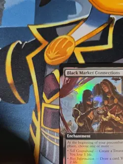 Black Market Connections - Extended Art Foil- MTG: Assassin's Creed R 0161 - Image 2