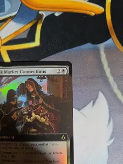 Black Market Connections - Extended Art Foil- MTG: Assassin's Creed R 0161 - Image 3