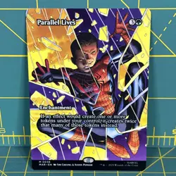 MTG Marvel's Spider-Man Parallel Lives M 0036 Borderless Non-Foil Mythic New - Image 1