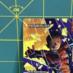 MTG Marvel's Spider-Man Parallel Lives M 0036 Borderless Non-Foil Mythic New - Image 3