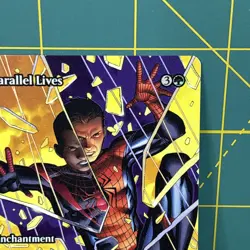 MTG Marvel's Spider-Man Parallel Lives M 0036 Borderless Non-Foil Mythic New - Image 4