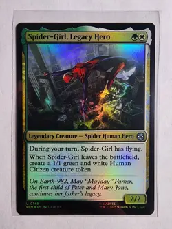 Spider-Girl, Legacy Hero U 0149 Marvel's Spider-Man Foil - Image 1