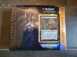 Magic the Gathering: Warhammer 40K Necron Dynasties Collector Commander Deck - Image 1