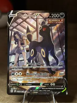 Pokemon TCG Umbreon V TG22/TG30 SWSH09 Trainer Gallery Brilliant Stars - Image 1