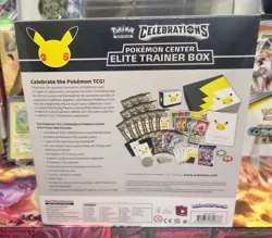 Pokemon Center Celebrations Elite Trainer Box ETB New Factory Sealed. Case Fresh - Image 2