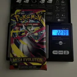 (VERY HEAVY) 22.79g Pokemon TCG Mega Evolution Booster Pack (SEALED)✅ - Image 1