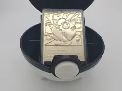 Pokemon 1999 Jigglypuff 23K Gold-Plated Card Burger King Red Box Read Descriptio - Image 4