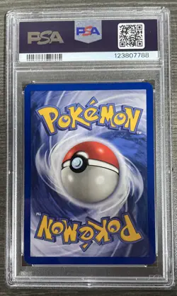 1999 POKEMON FOSSIL 1ST EDITION #30 ZAPDOS PSA 9 - Image 2