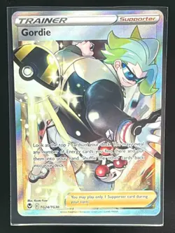 2022 Pokemon Sword & Shield Silver Tempest Gordie Trainer Gallery #TG24/TG30 - Image 1