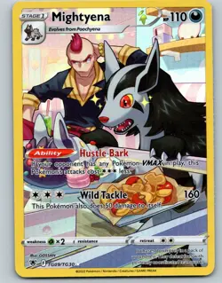 Pokemon Mightyena Ultra Rare SWSH10 Astral Radiance Trainer Gallery TG09/TG30 NM - Image 1
