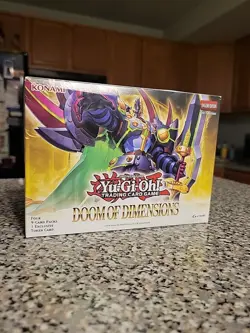 Yu-Gi-Oh! TCG Doom of Dimensions MINI BOOSTER BOX 1st Edition - FACTORY SEALED - Image 1